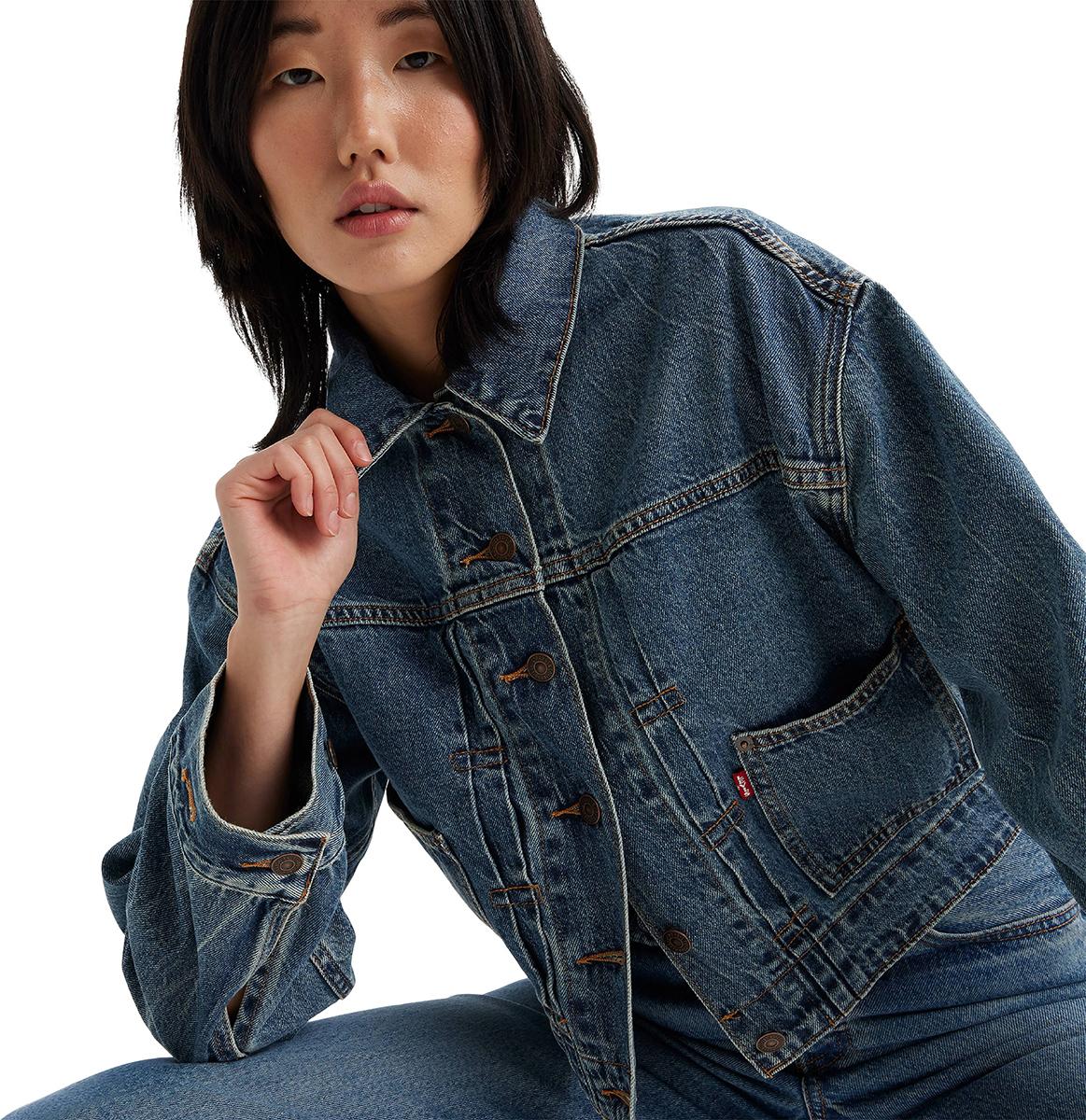 Product gallery image number 5 for product 90s Tailored Trucker Jacket - Women's