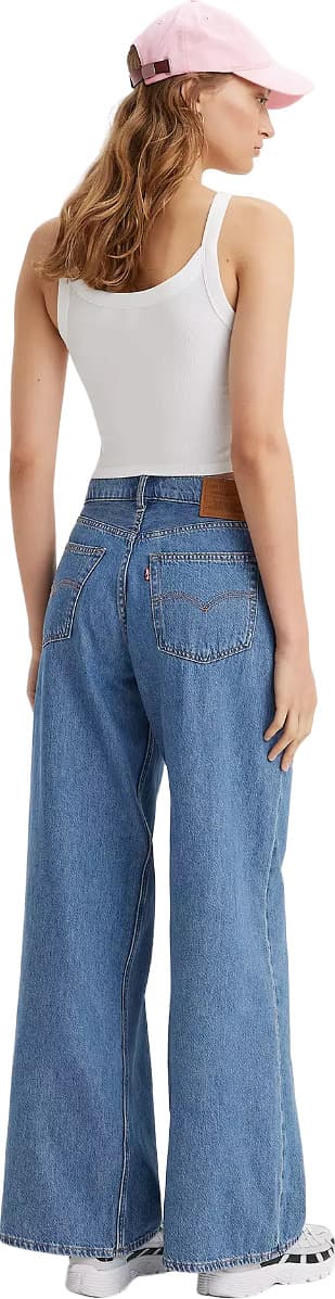 Product gallery image number 6 for product Baggy Dad Wide-Leg Jeans - Women's