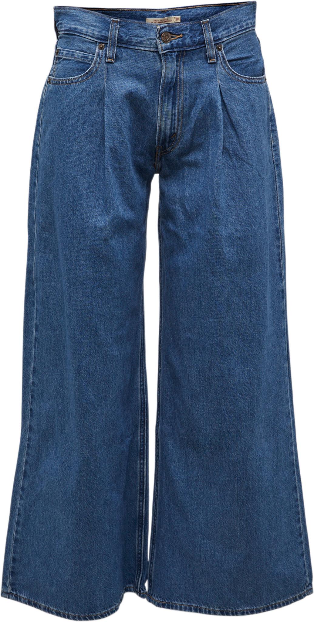 Product gallery image number 1 for product Baggy Dad Wide-Leg Jeans - Women's