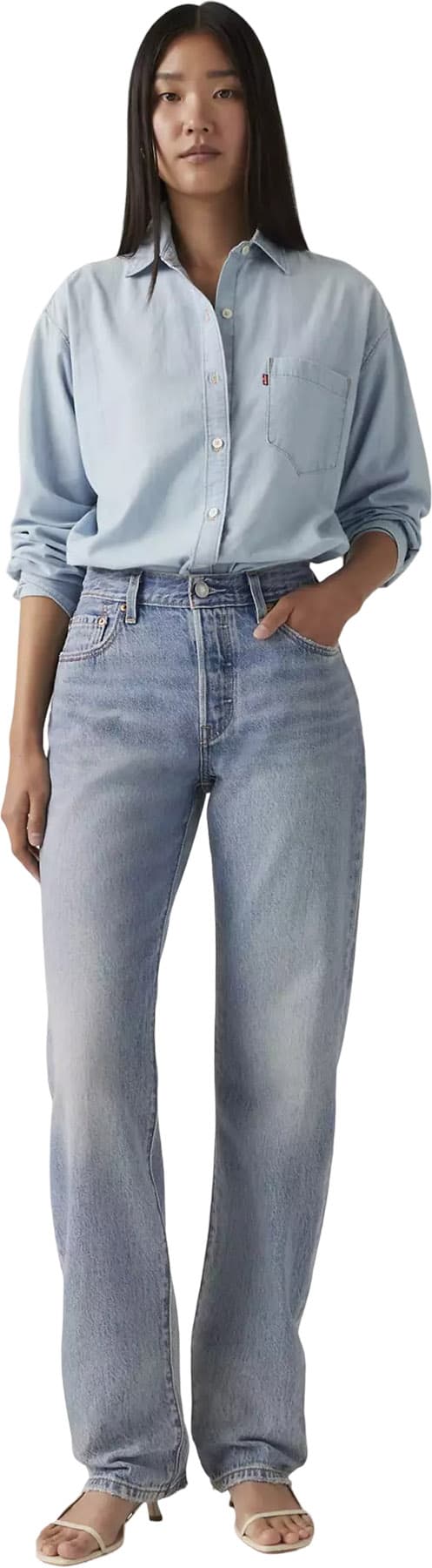 Product gallery image number 2 for product Jean léger 90's 501 - Femme