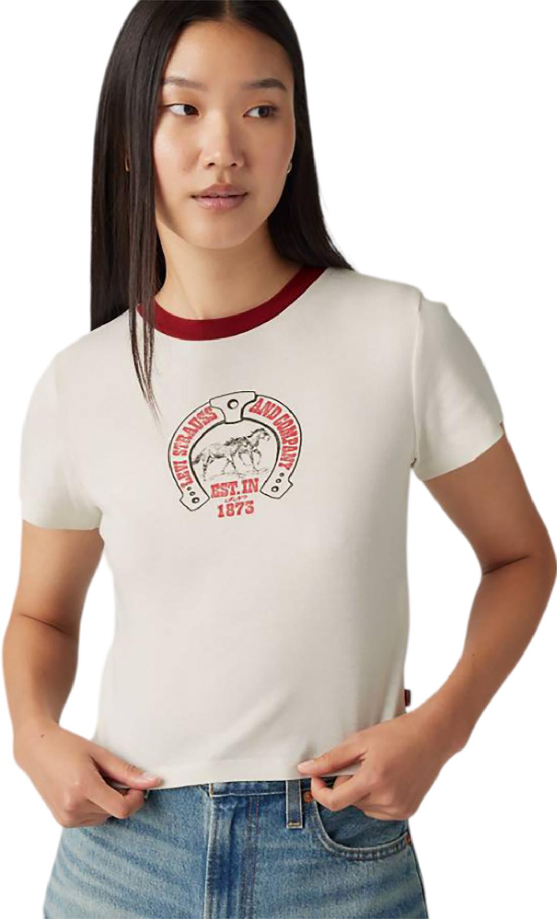 Numéro de l'image de la galerie de produits 3 pour le produit T-shirt graphique essentiel sportif - Femme