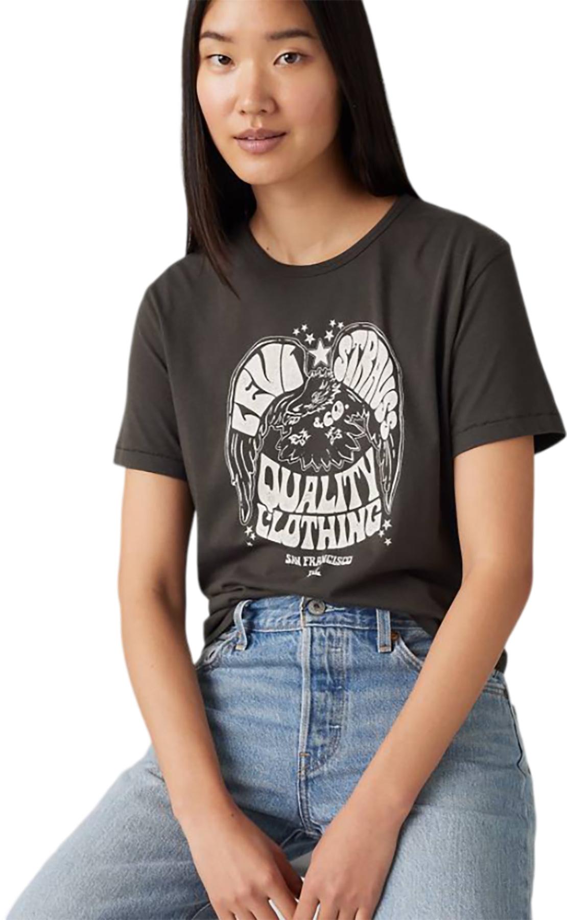 Image de produit pour T-shirt graphique icône à manches courtes - Femme