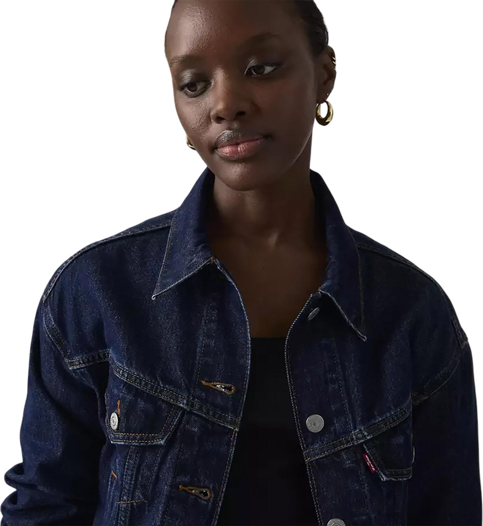 Product gallery image number 3 for product Shrunken '90s Trucker Jacket - Women's