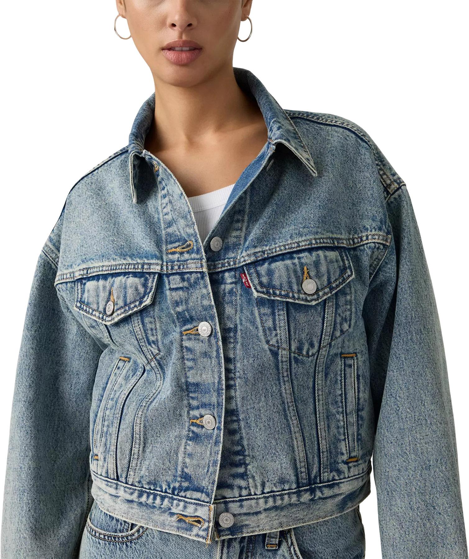 Product gallery image number 3 for product Shrunken '90s Trucker Jacket - Women's