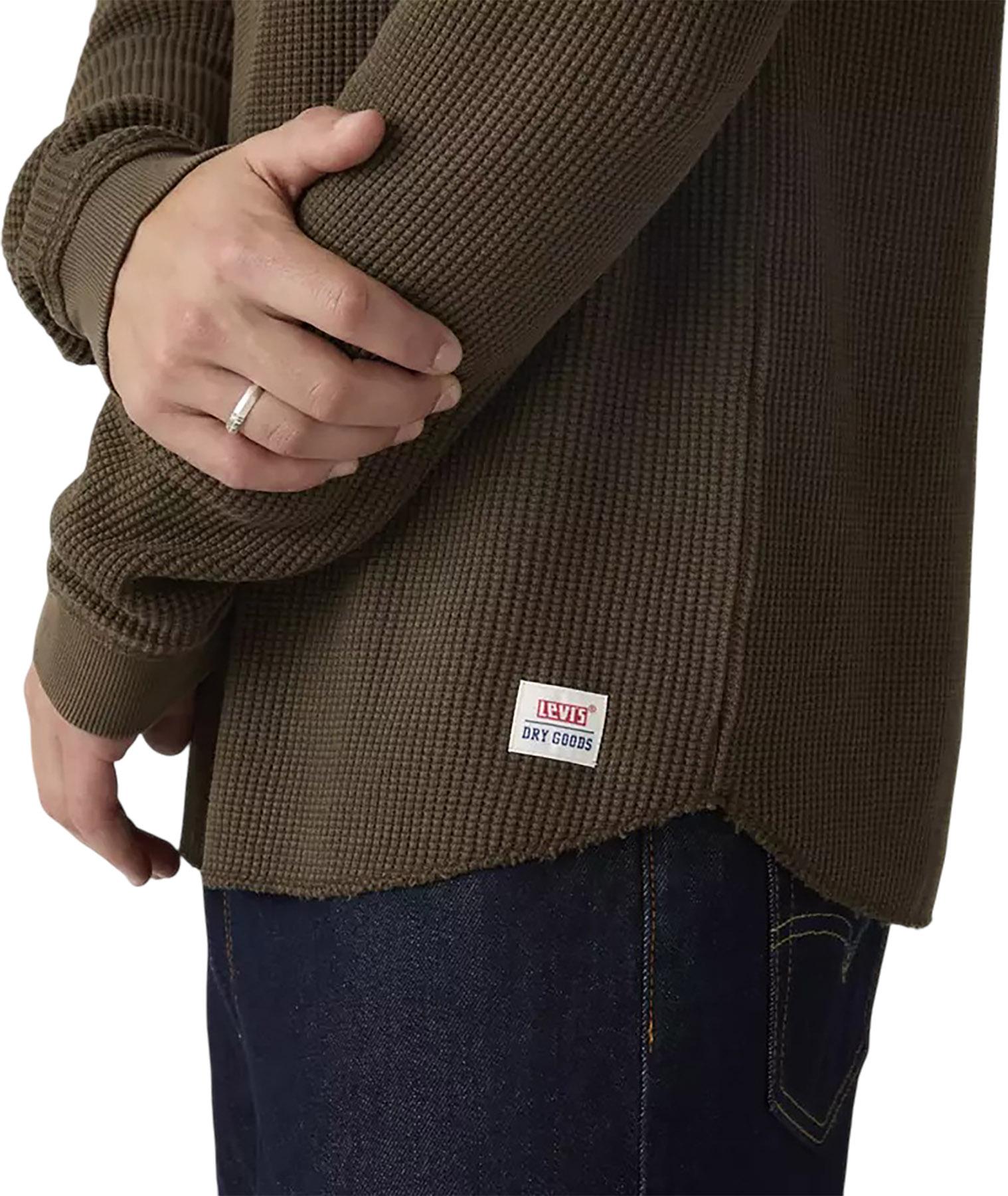 Product gallery image number 4 for product Relaxed Long Sleeve Thermal T-Shirt - Men's