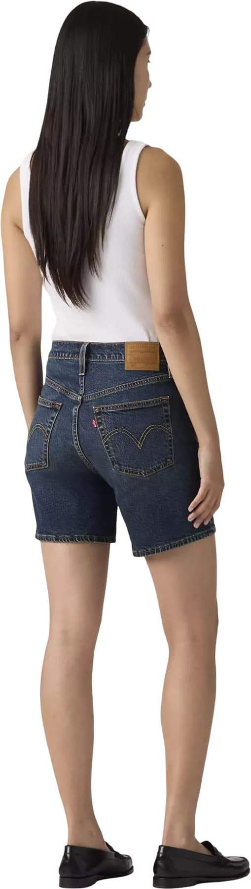 Product gallery image number 2 for product Short mi-cuisse 501 - Femme