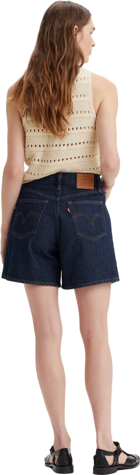 Numéro de l'image de la galerie de produits 2 pour le produit Short baggy taille haute - Femme