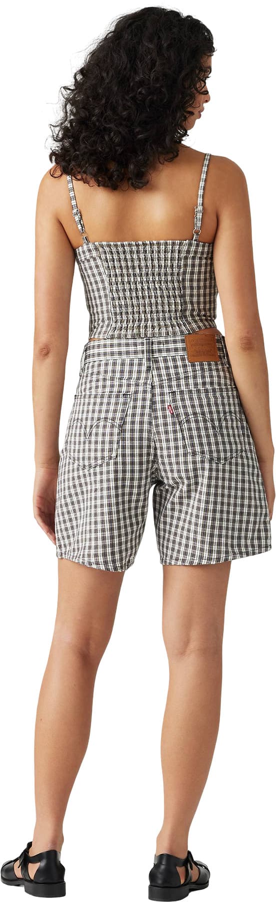 Product gallery image number 2 for product High Rise Baggy Shorts - Women's