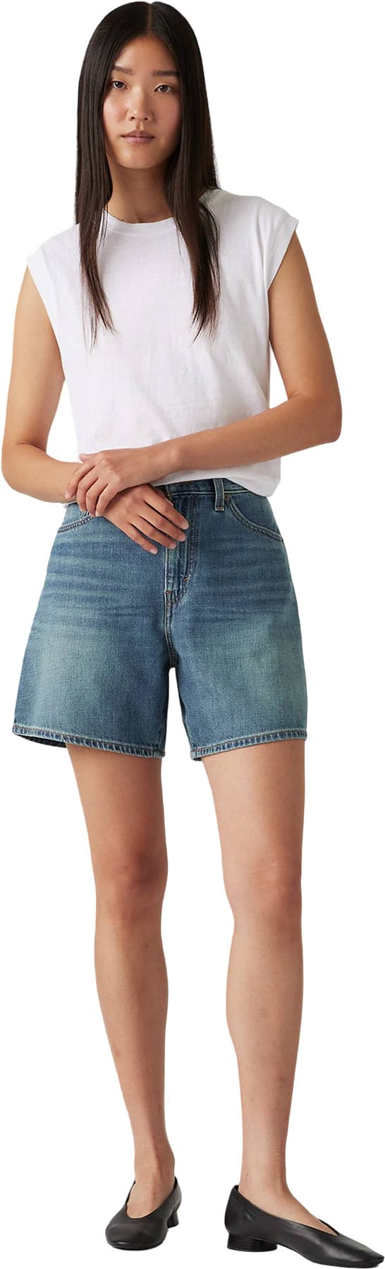 Numéro de l'image de la galerie de produits 2 pour le produit Short bouffant taille haute - Femme