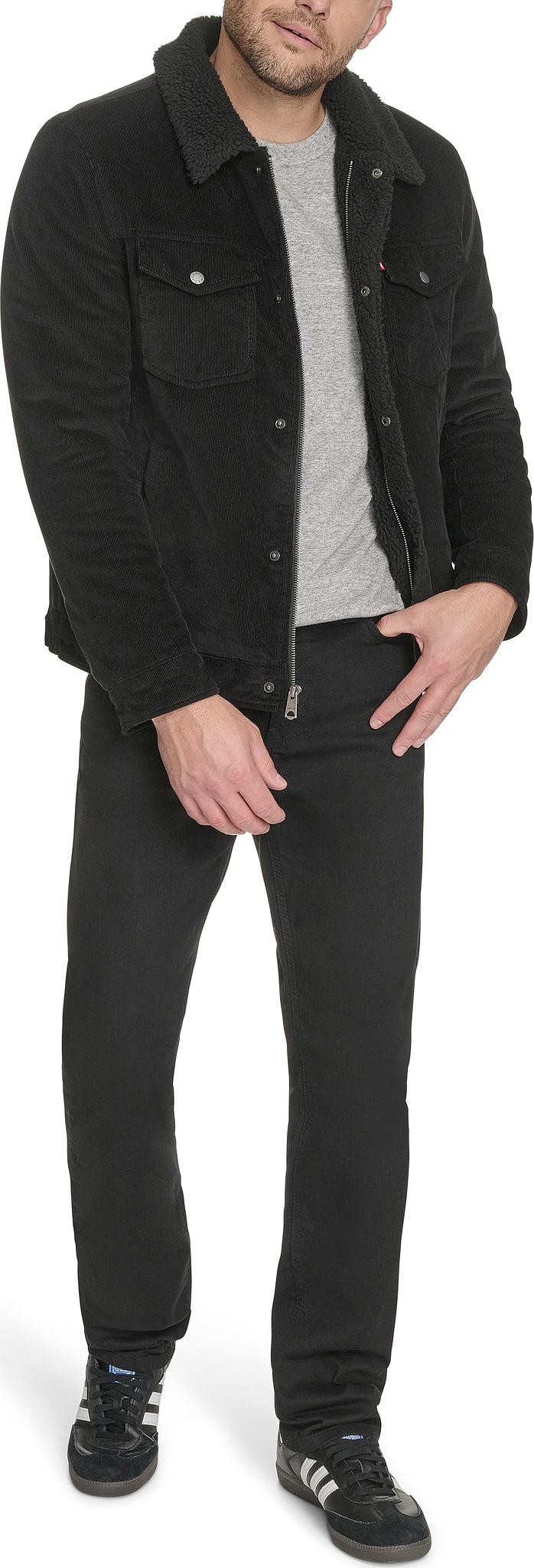 Numéro de l'image de la galerie de produits 4 pour le produit Manteau de camionneur en velours côtelé doublé de sherpa - Homme