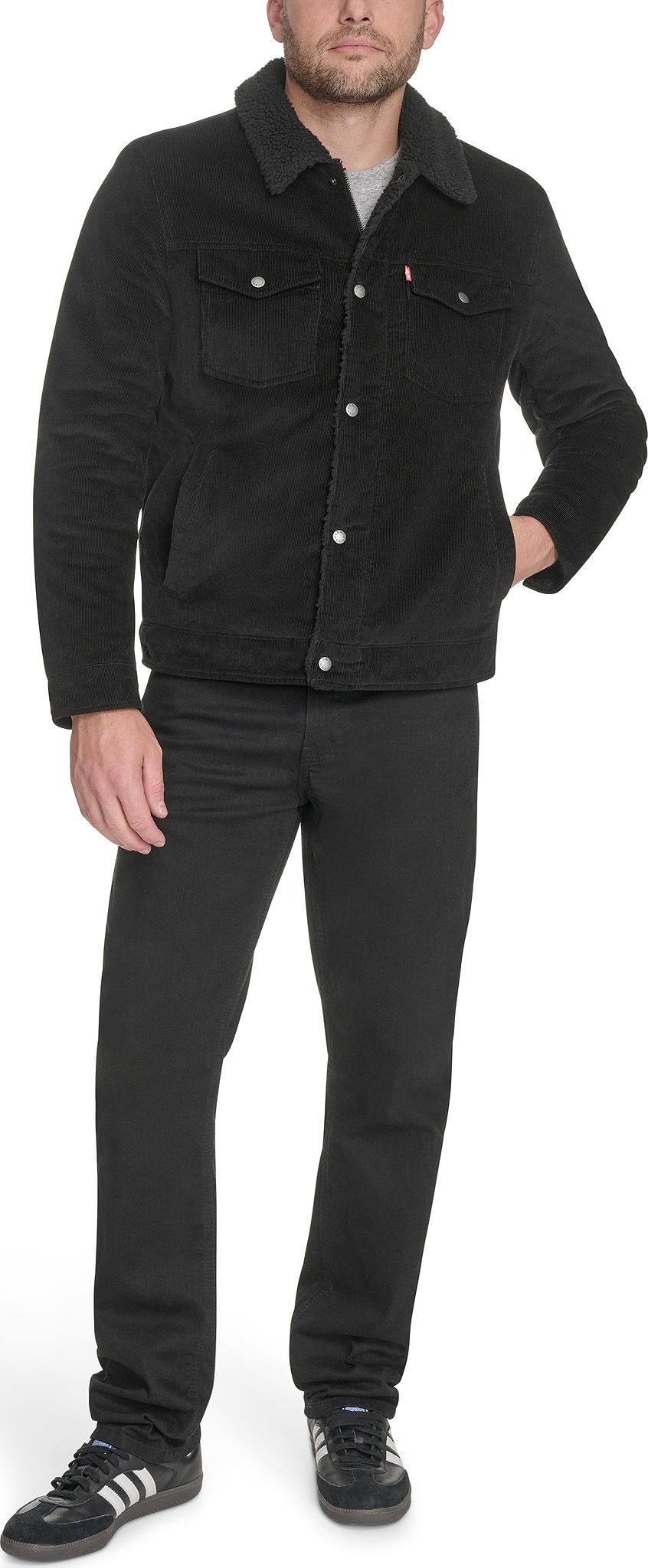 Image de produit pour Manteau de camionneur en velours côtelé doublé de sherpa - Homme