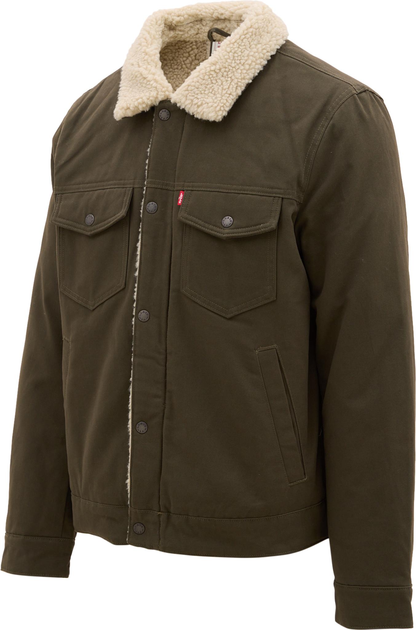 Product gallery image number 3 for product Peach Cotton Depot Jacket With Sherpa Lining - Men's