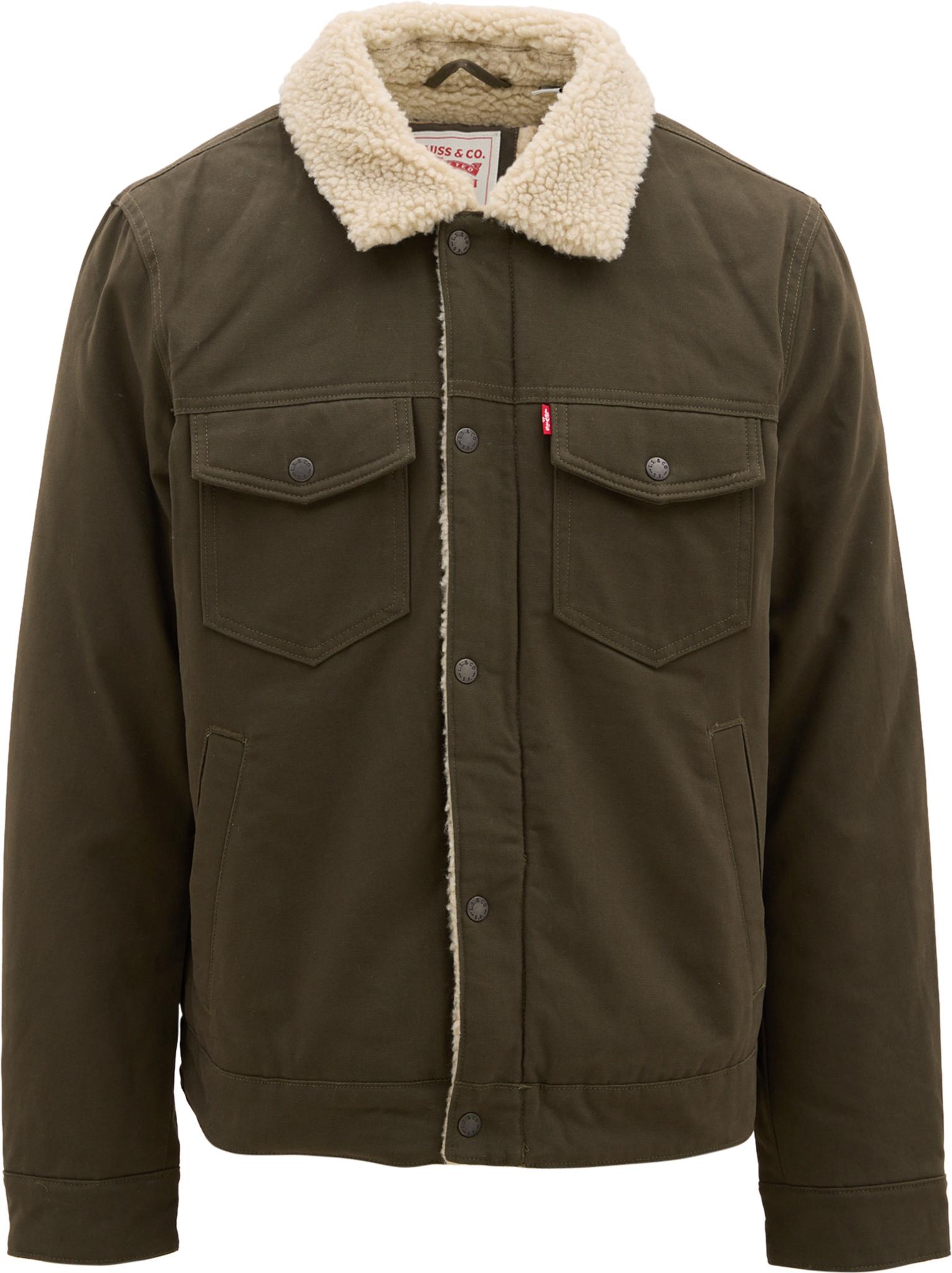 Product image for Peach Cotton Depot Jacket With Sherpa Lining - Men's