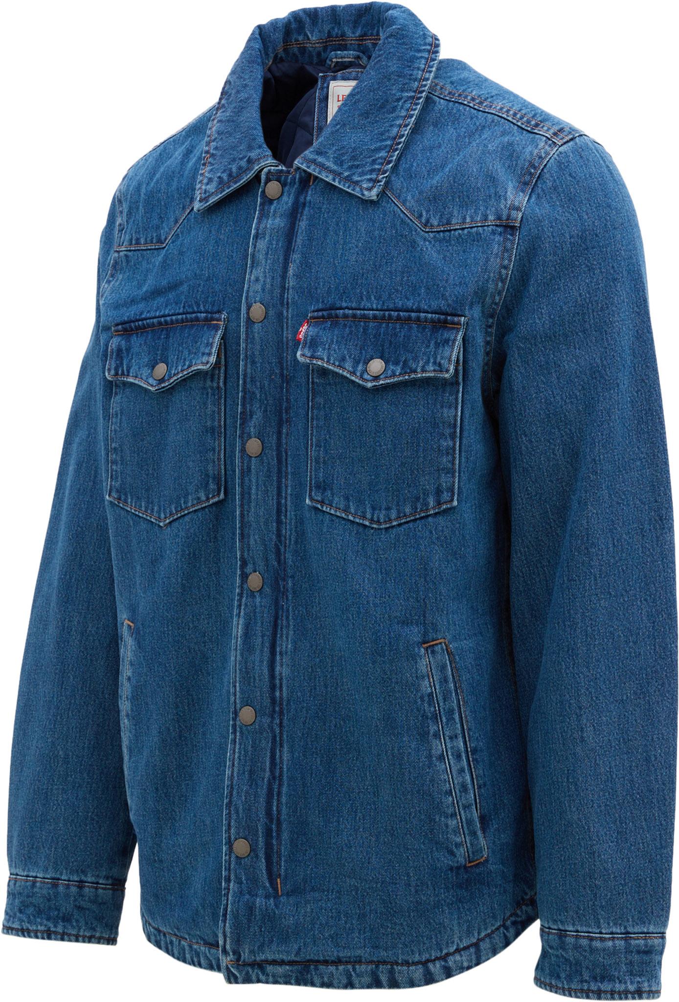 Product gallery image number 2 for product Quilted Lining Western Shacket - Men's