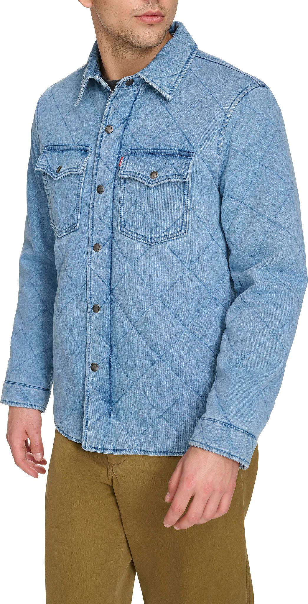 Product gallery image number 2 for product Veste-chemise matelassée Diamond - Femme