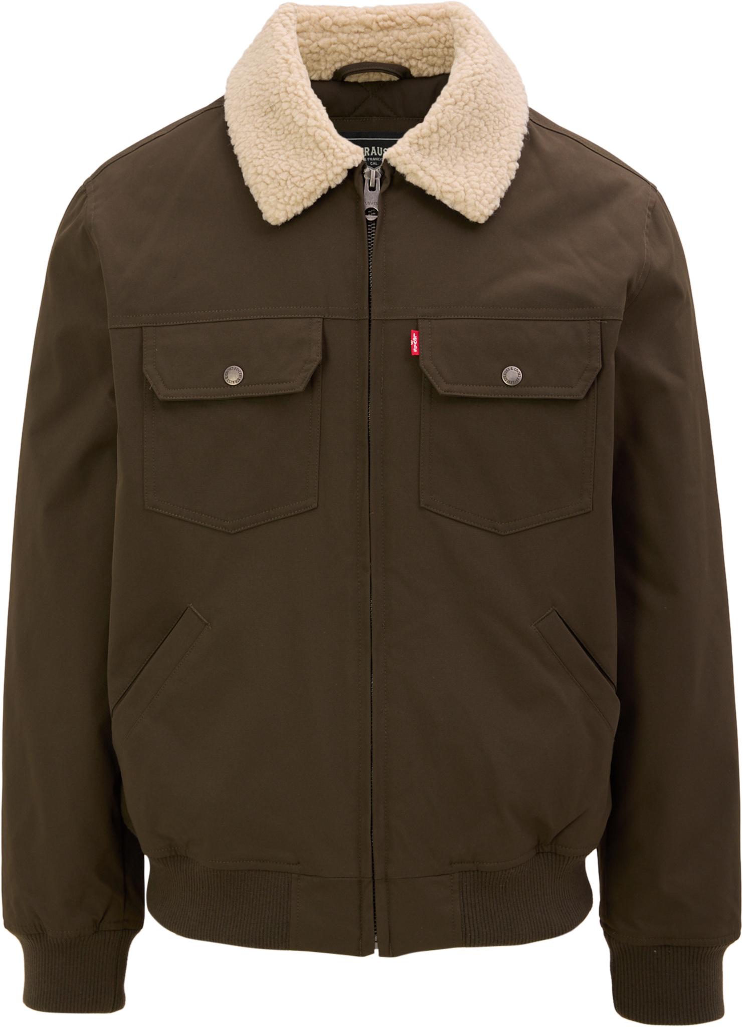 Product image for Military Bomber Jacket With Sherpa Collar - Men's