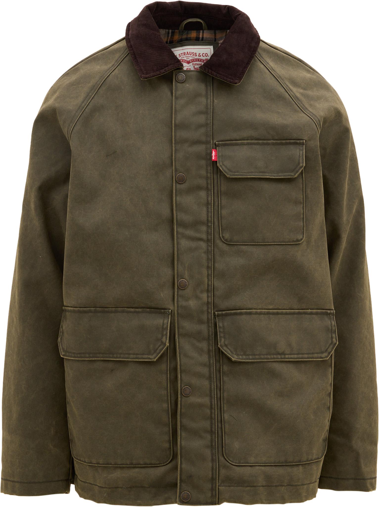 Product gallery image number 1 for product Pigment Dyed Field Jacket With Plaid Lining - Men's
