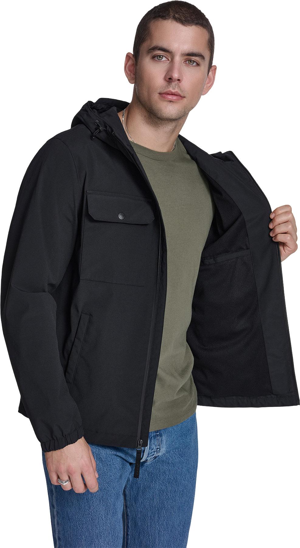 Numéro de l'image de la galerie de produits 5 pour le produit Manteau de pluie à capuchon avec deux poches-poitrine - Homme