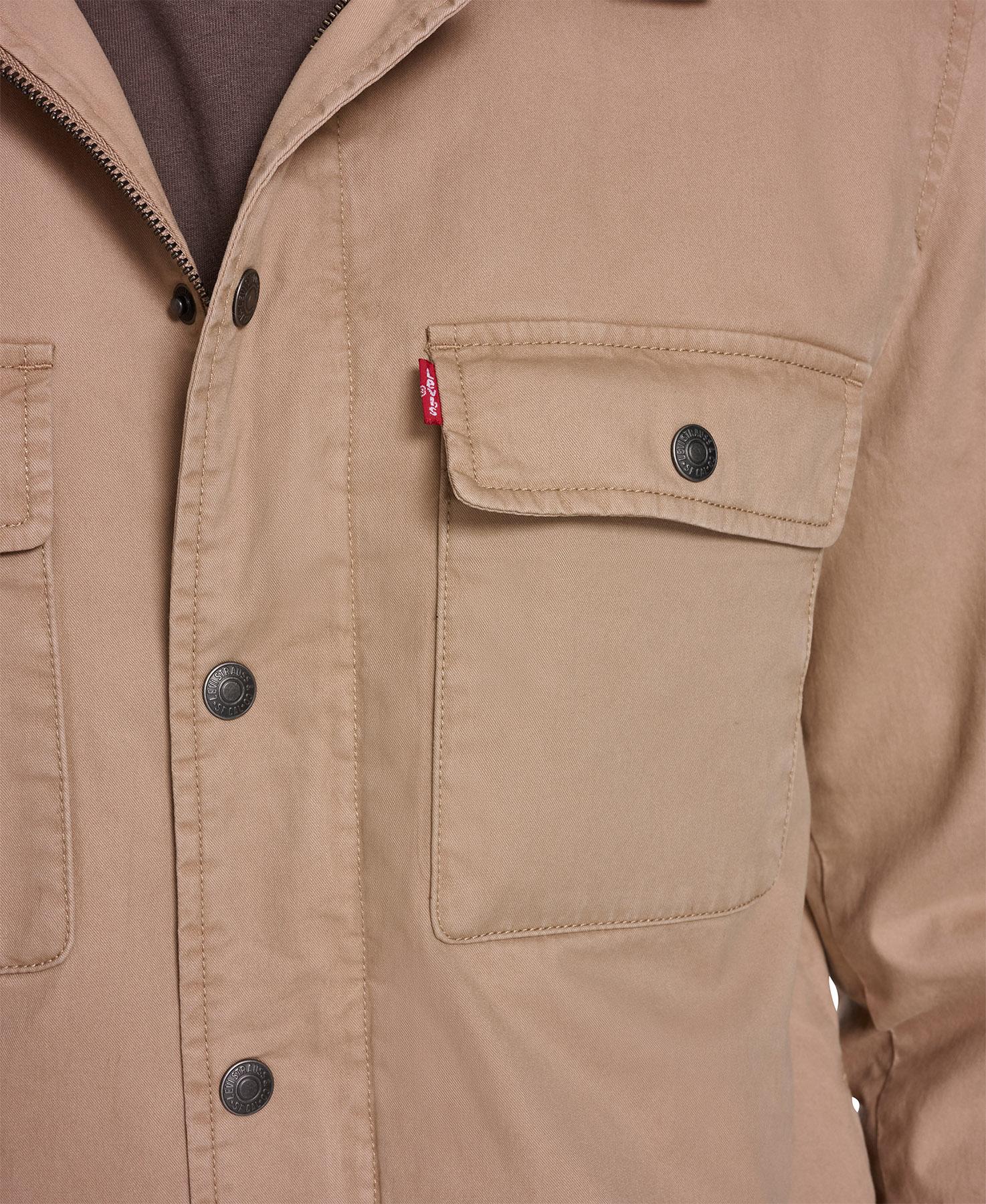 Product gallery image number 7 for product 2 Chest Pocket Zip Shirt Jacket - Men's