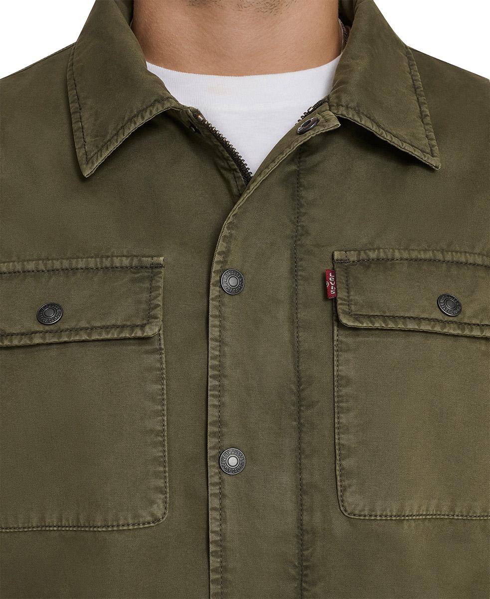 Product gallery image number 7 for product 2 Chest Pocket Zip Shirt Jacket - Men's