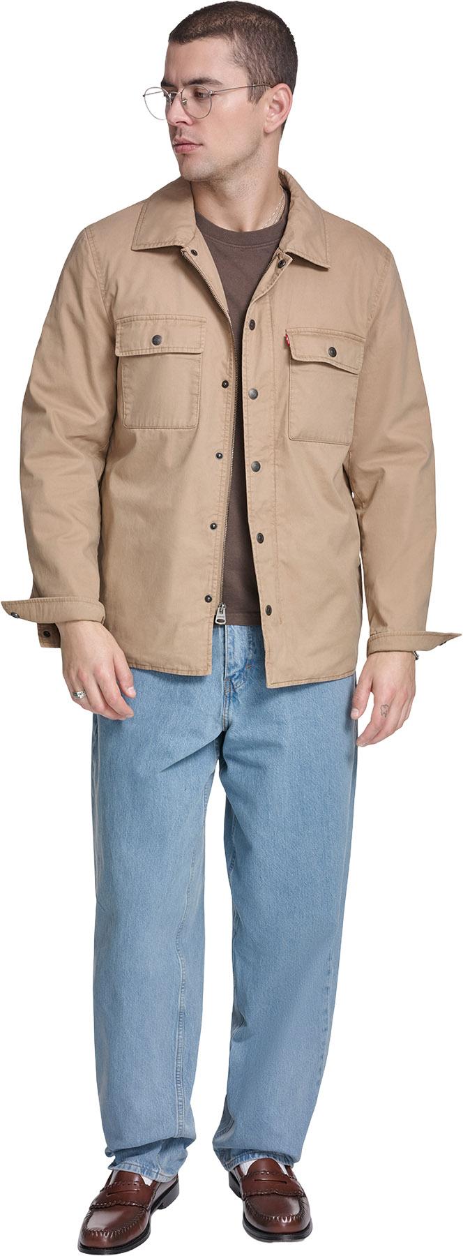 Product gallery image number 3 for product 2 Chest Pocket Zip Shirt Jacket - Men's