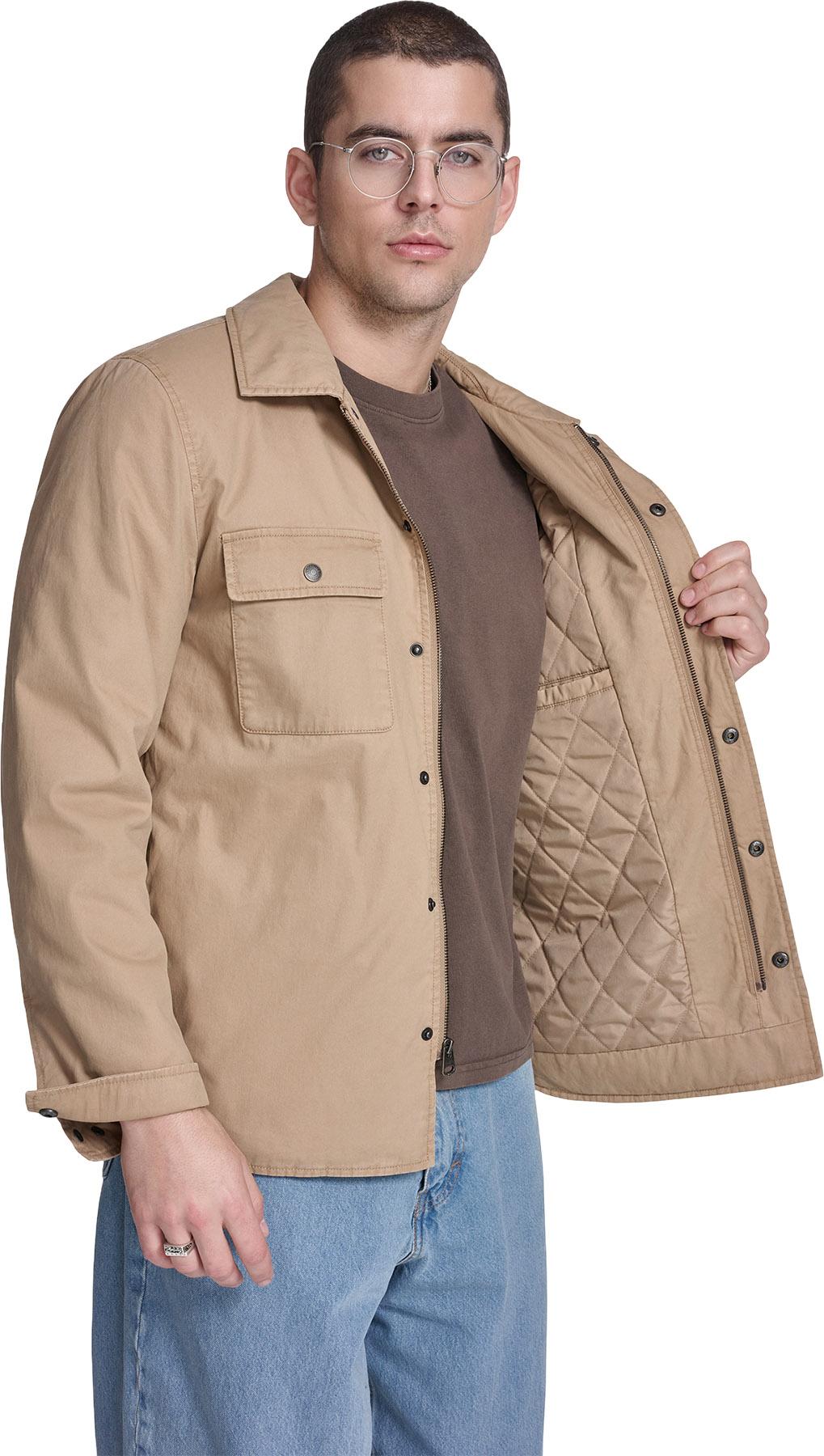 Product gallery image number 4 for product 2 Chest Pocket Zip Shirt Jacket - Men's