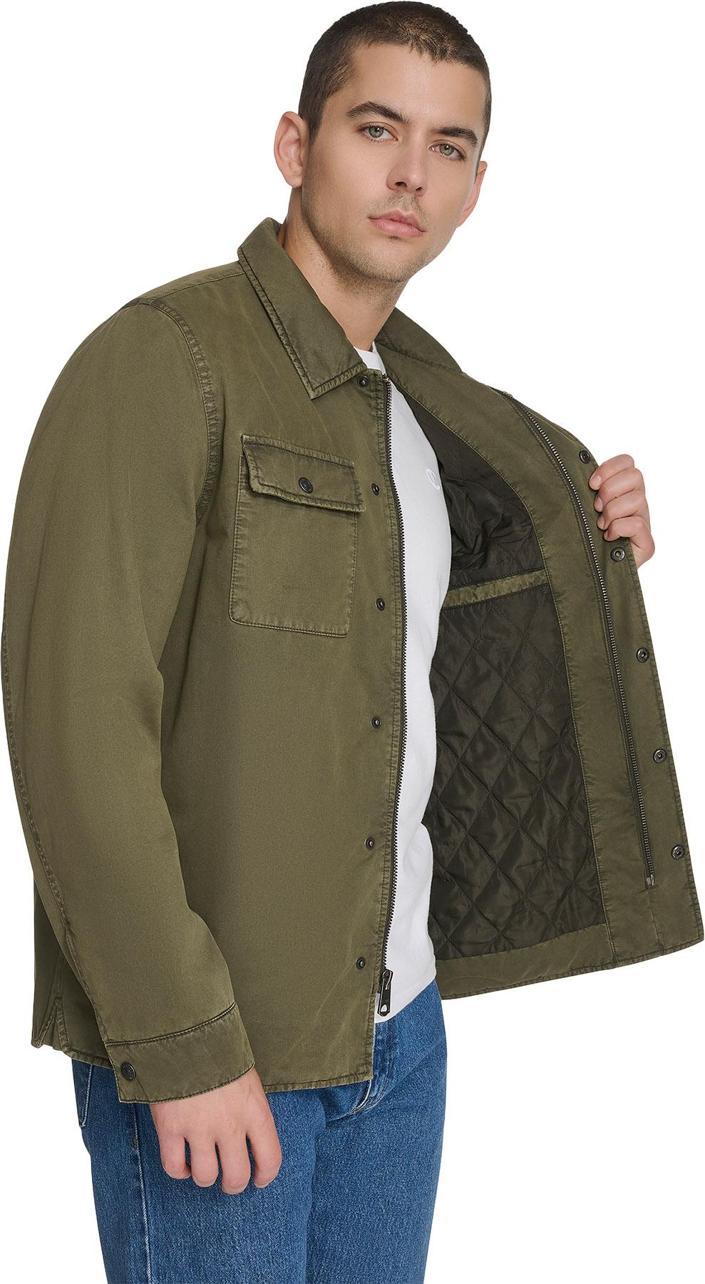 Product gallery image number 4 for product 2 Chest Pocket Zip Shirt Jacket - Men's