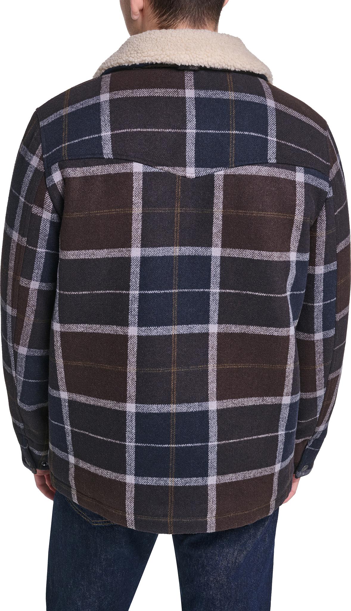 Product gallery image number 3 for product Wool Blend Sherpa Collar Chore Coat - Men's