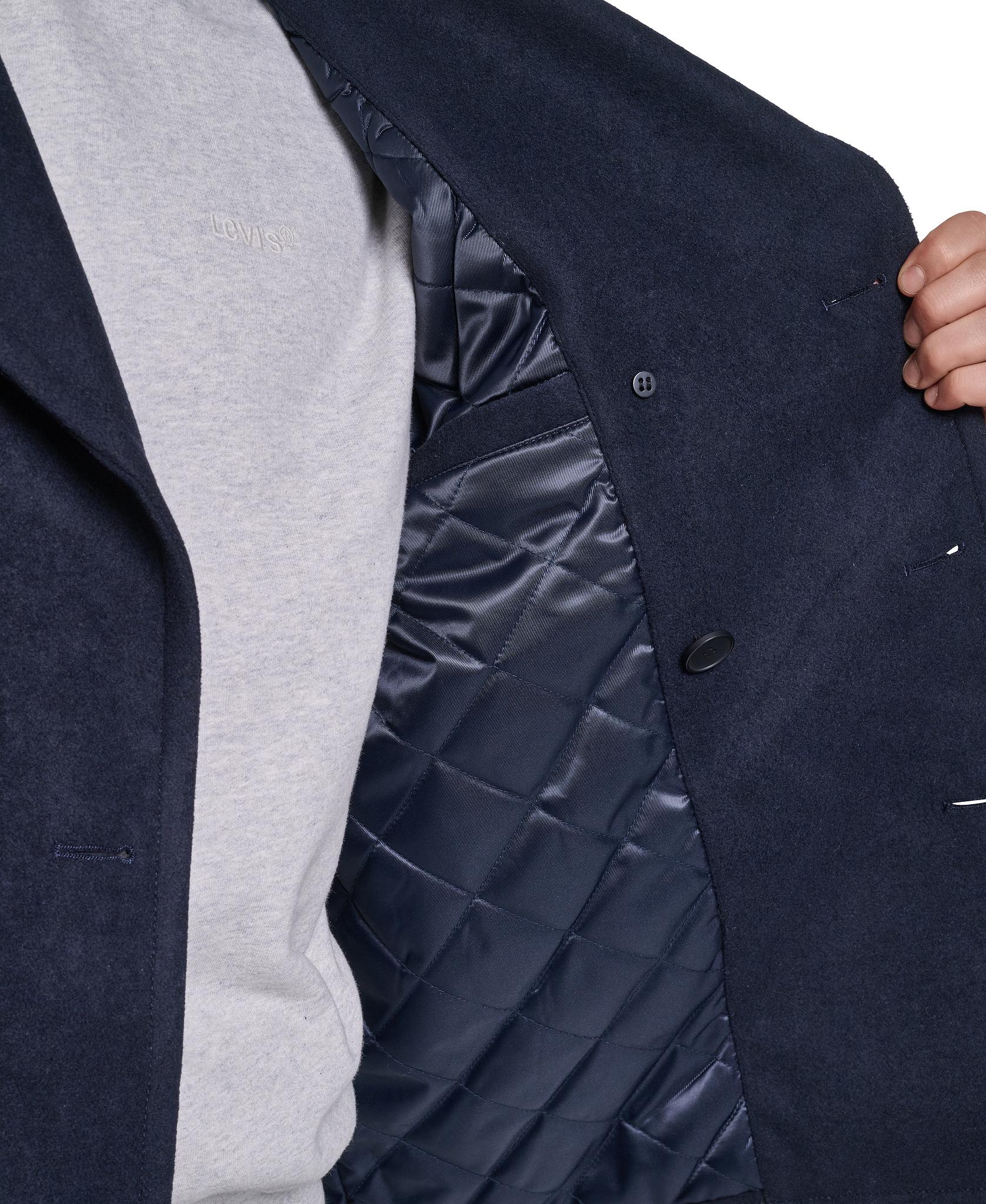 Product gallery image number 4 for product Refined Wool Peacoat - Men's