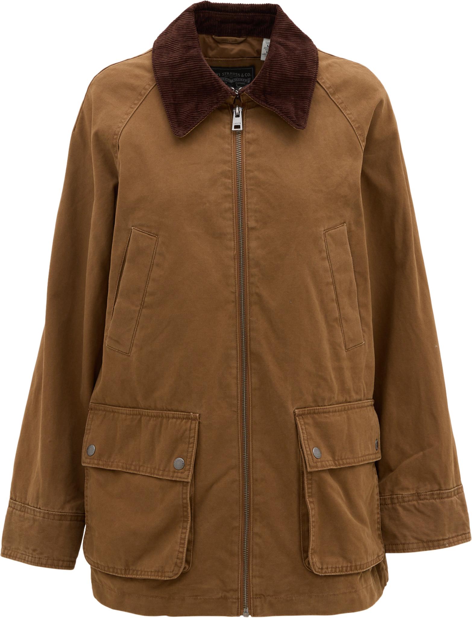 Image de produit pour Manteau de travail en coton Barn - Femme