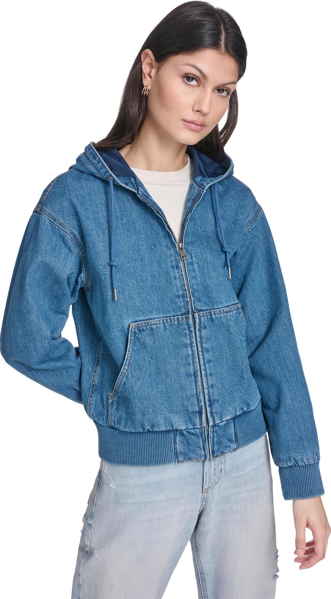 Image de produit pour Blouson à capuchon en coton Workwear - Femme