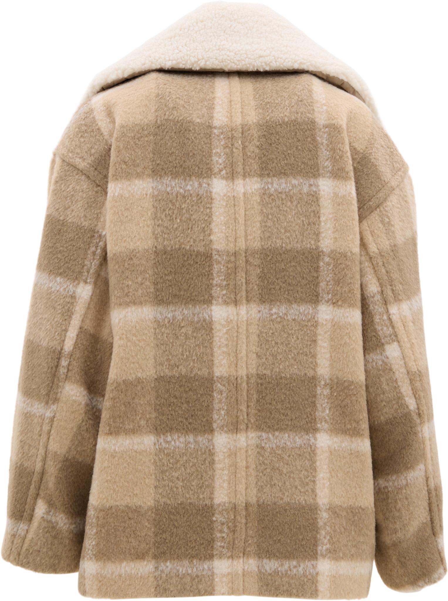 Product gallery image number 3 for product Wool Blend Double Breasted Jacket - Women's