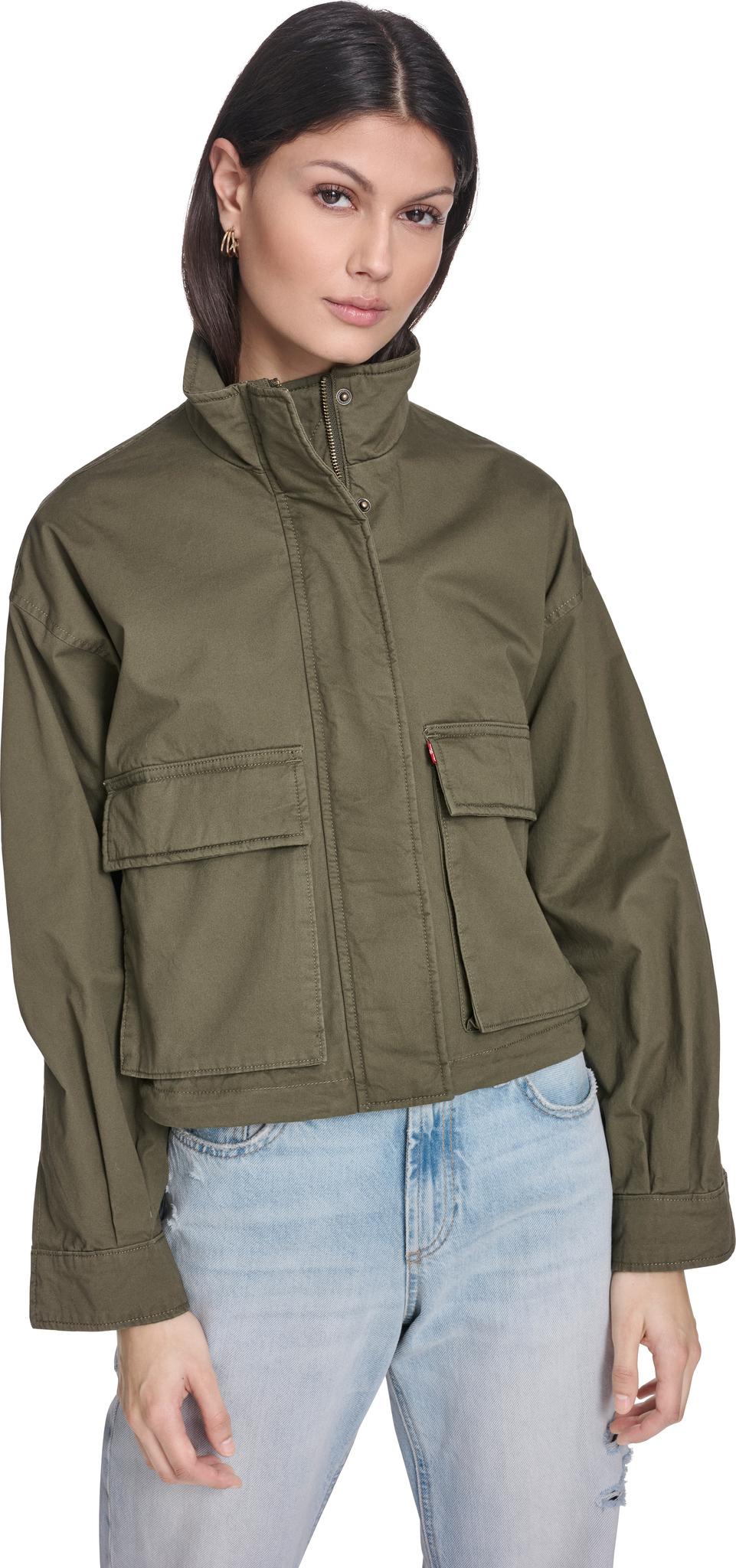 Product image for Cropped Cotton Surplus Jacket - Women's