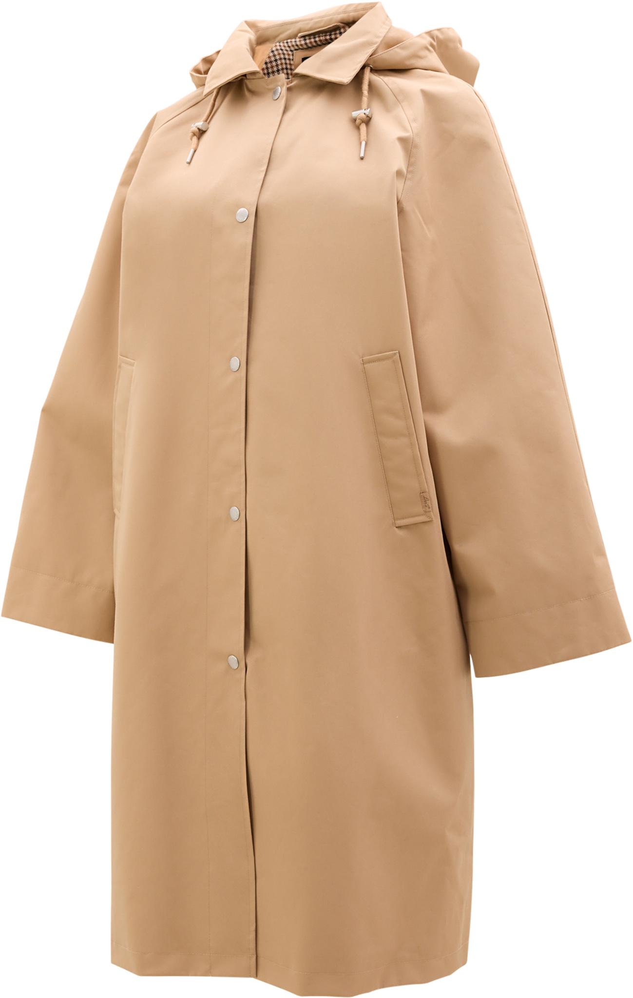 Product gallery image number 3 for product Single Breasted Hooded Trench - Women’s