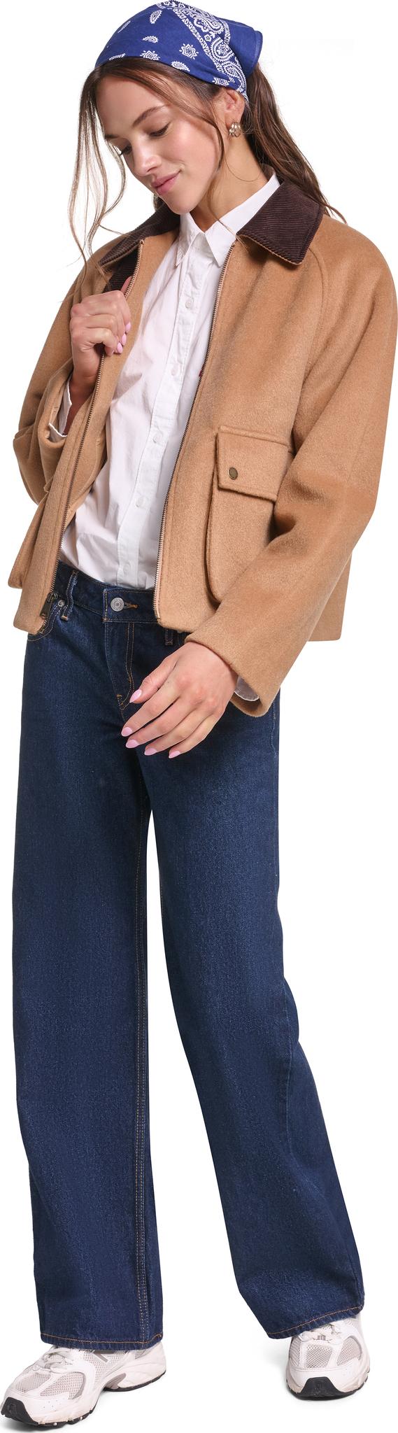 Numéro de l'image de la galerie de produits 3 pour le produit Manteau de travail mi-épais - Femme