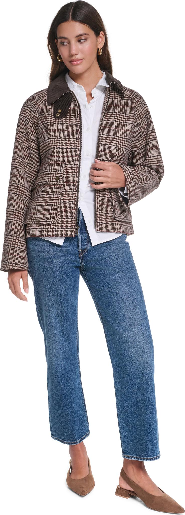 Numéro de l'image de la galerie de produits 3 pour le produit Manteau de travail mi-épais - Femme