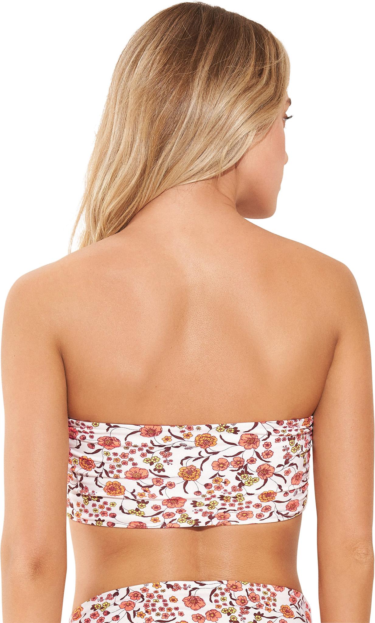 Product gallery image number 3 for product Wild Flower Daphne Puff Sleeve Bikini Top - Women's