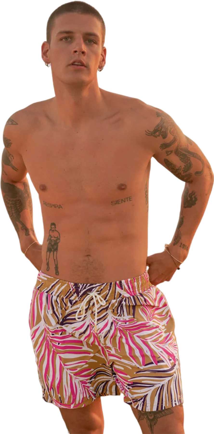 Image de produit pour Short sportif Sailor Caramel Foliage - Homme