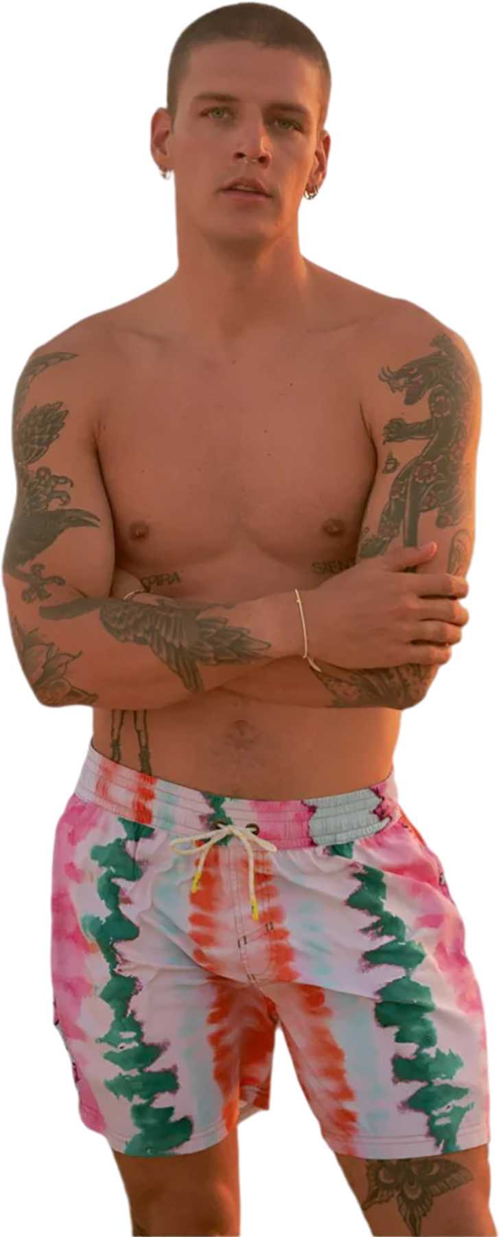 Image de produit pour Short sportif Sailor Rainbow Dye - Homme