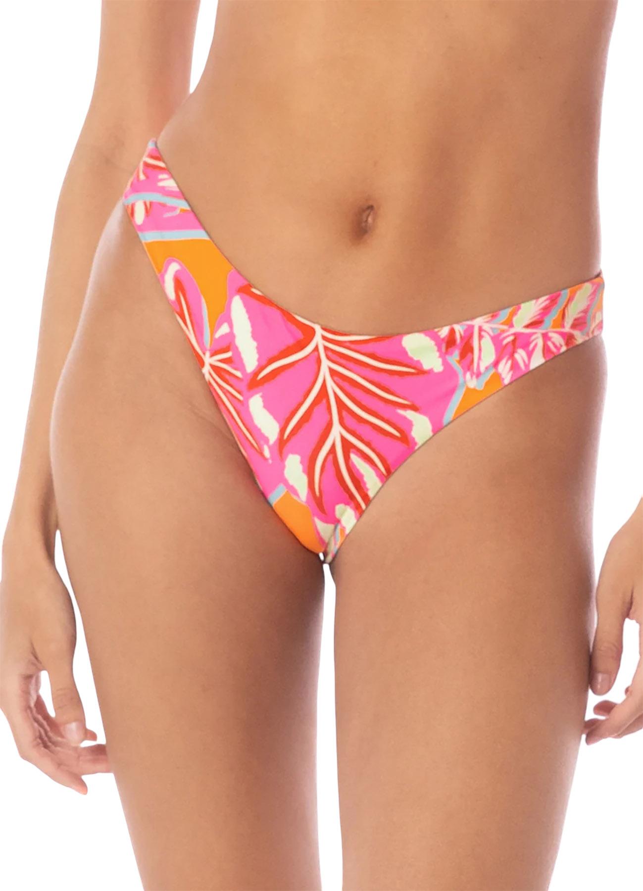 Numéro de l'image de la galerie de produits 7 pour le produit Bas de bikini taille basse à côtés fins Flirt Jungle Groove - Femme