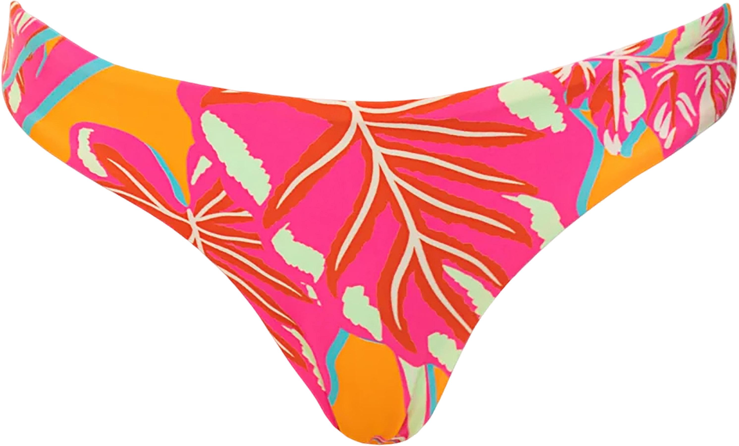 Image de produit pour Bas de bikini taille basse à côtés fins Flirt Jungle Groove - Femme