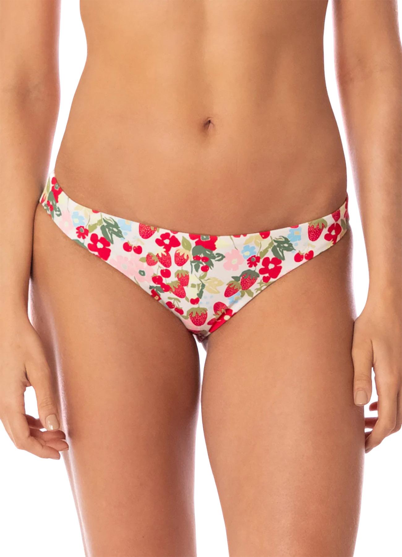 Product gallery image number 3 for product Flirt Sunberry Low Rise Thin Side Bikini Bottom - Women's