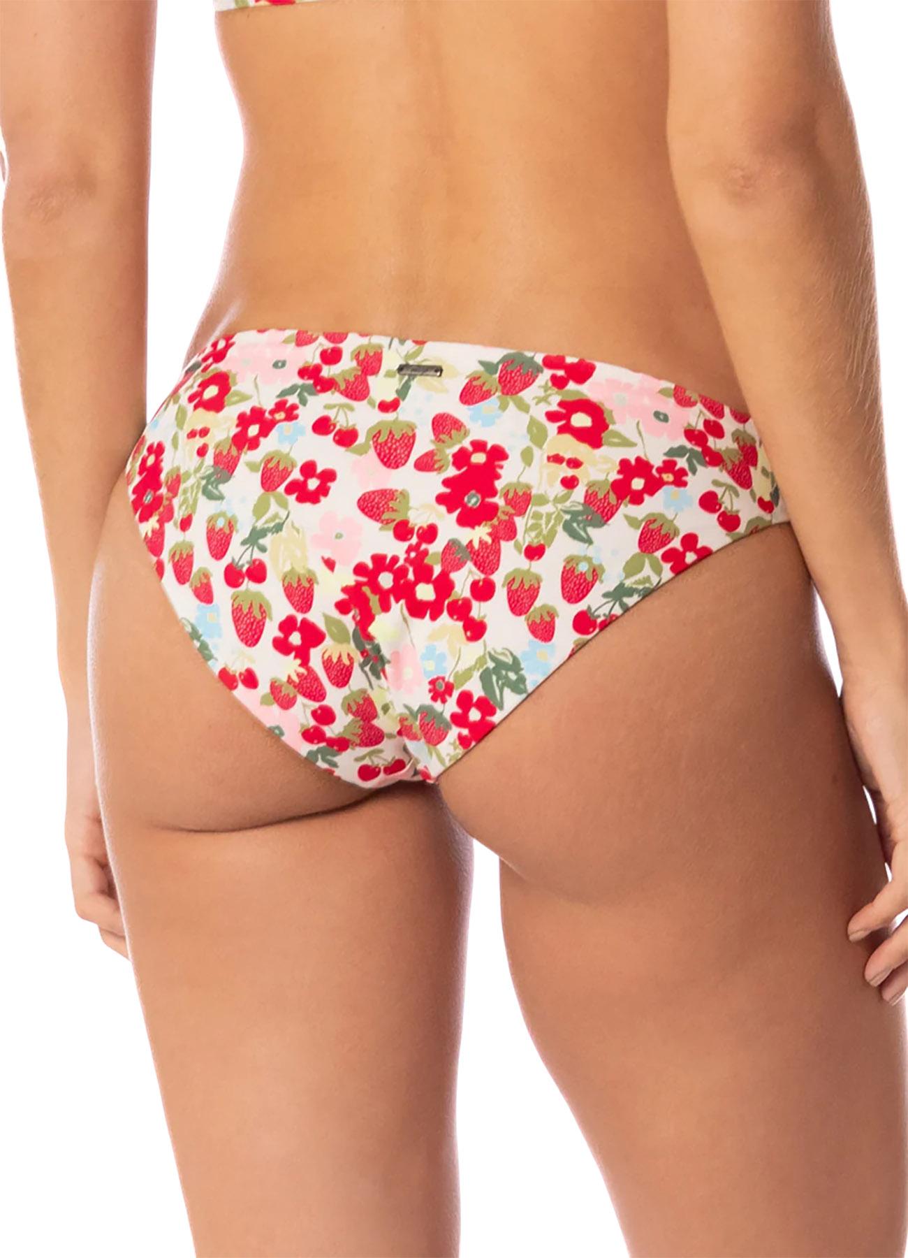 Product gallery image number 4 for product Flirt Sunberry Low Rise Thin Side Bikini Bottom - Women's