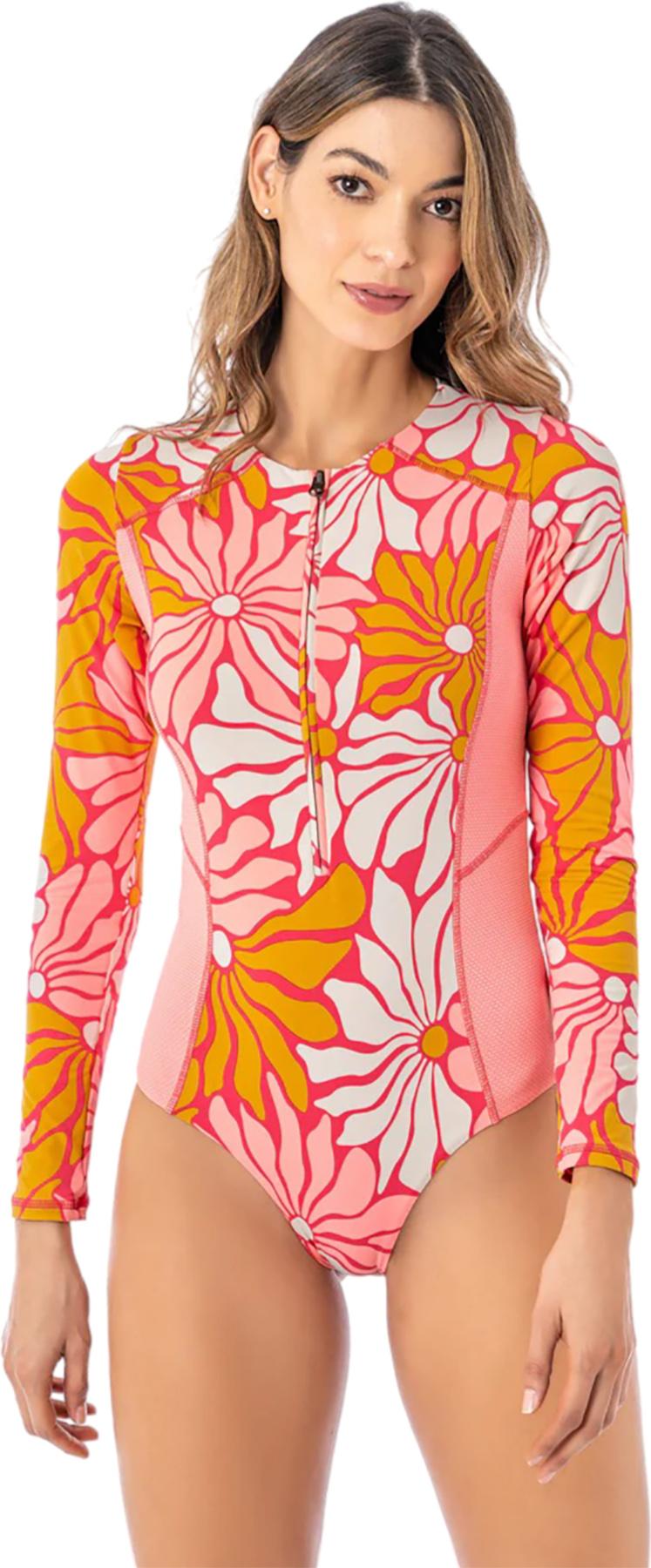 Numéro de l'image de la galerie de produits 3 pour le produit Maillot de surf une pièce Triton Dali Flowers - Femme