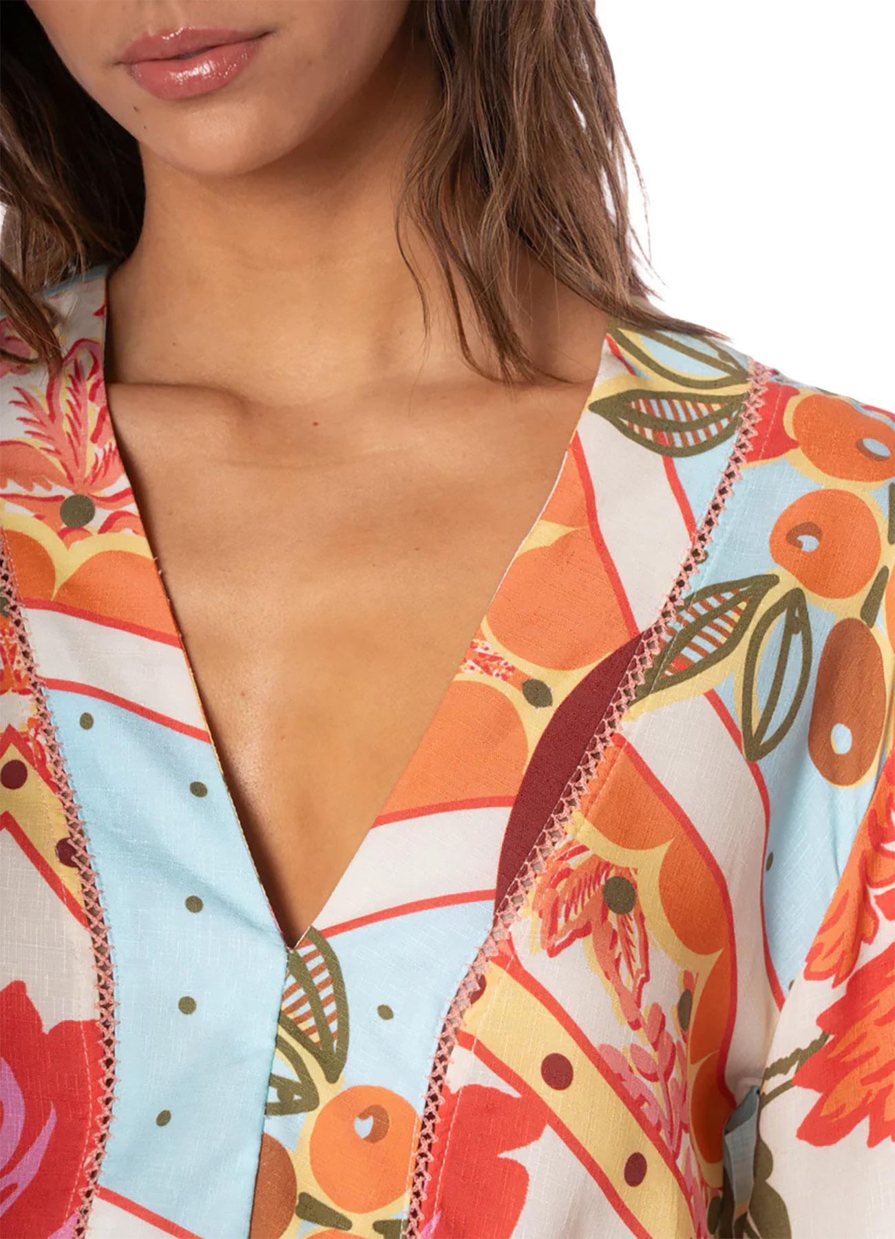 Product gallery image number 3 for product Floral Groove Joy Kaftan - Women's