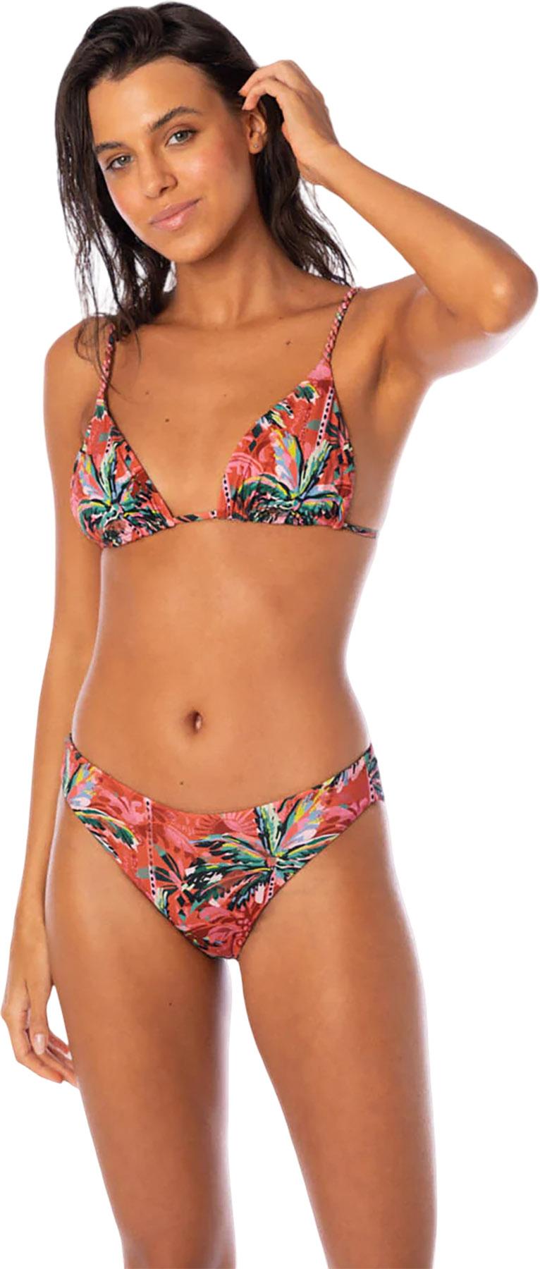 Product gallery image number 4 for product Sublimity Flame Palms Regular Rise Classic Bikini Bottom - Women's