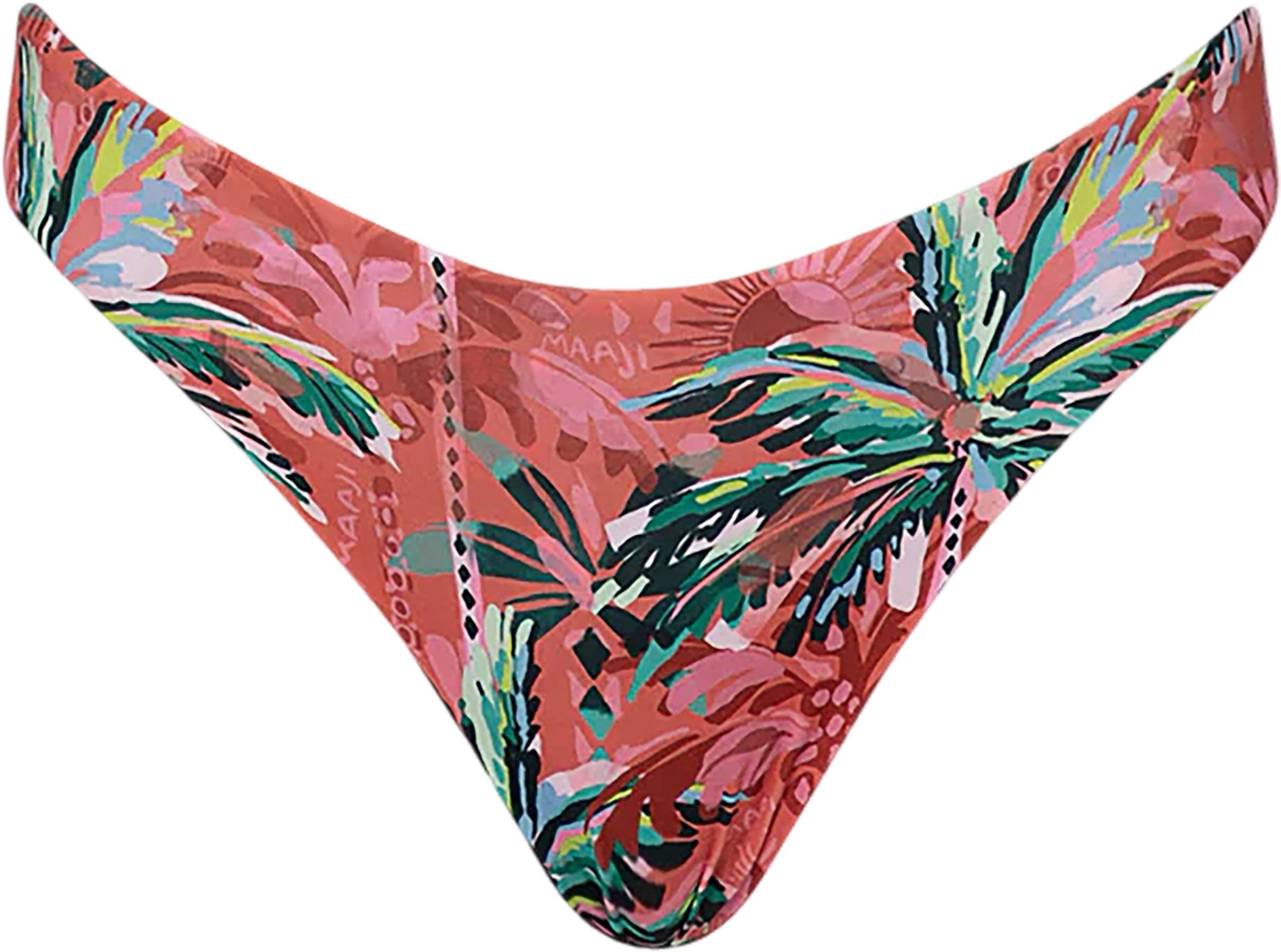 Product image for Sublimity Flame Palms Regular Rise Classic Bikini Bottom - Women's