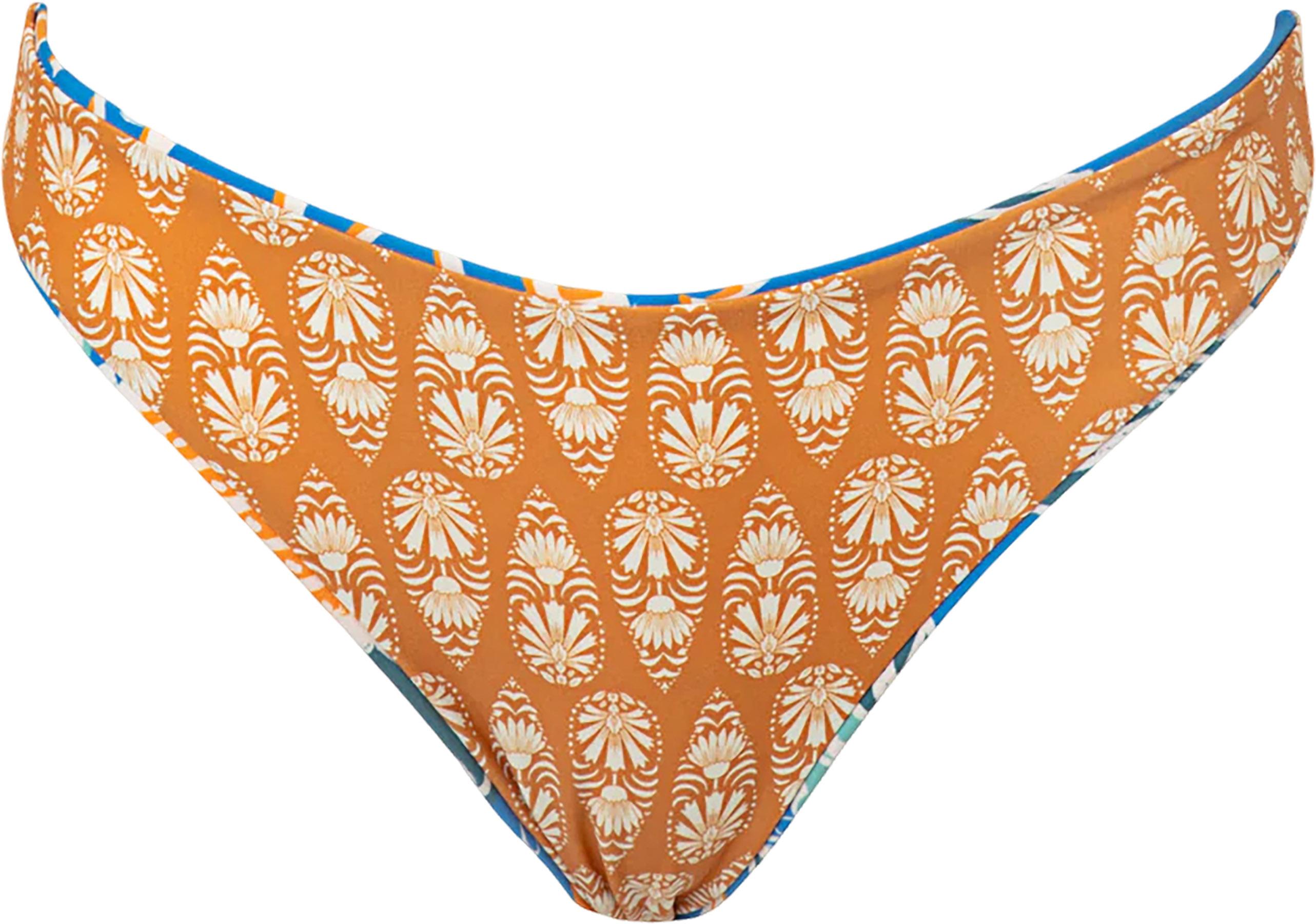 Numéro de l'image de la galerie de produits 3 pour le produit Bas de bikini classique à taille régulière Sublimity Tropical Bliss - Femme