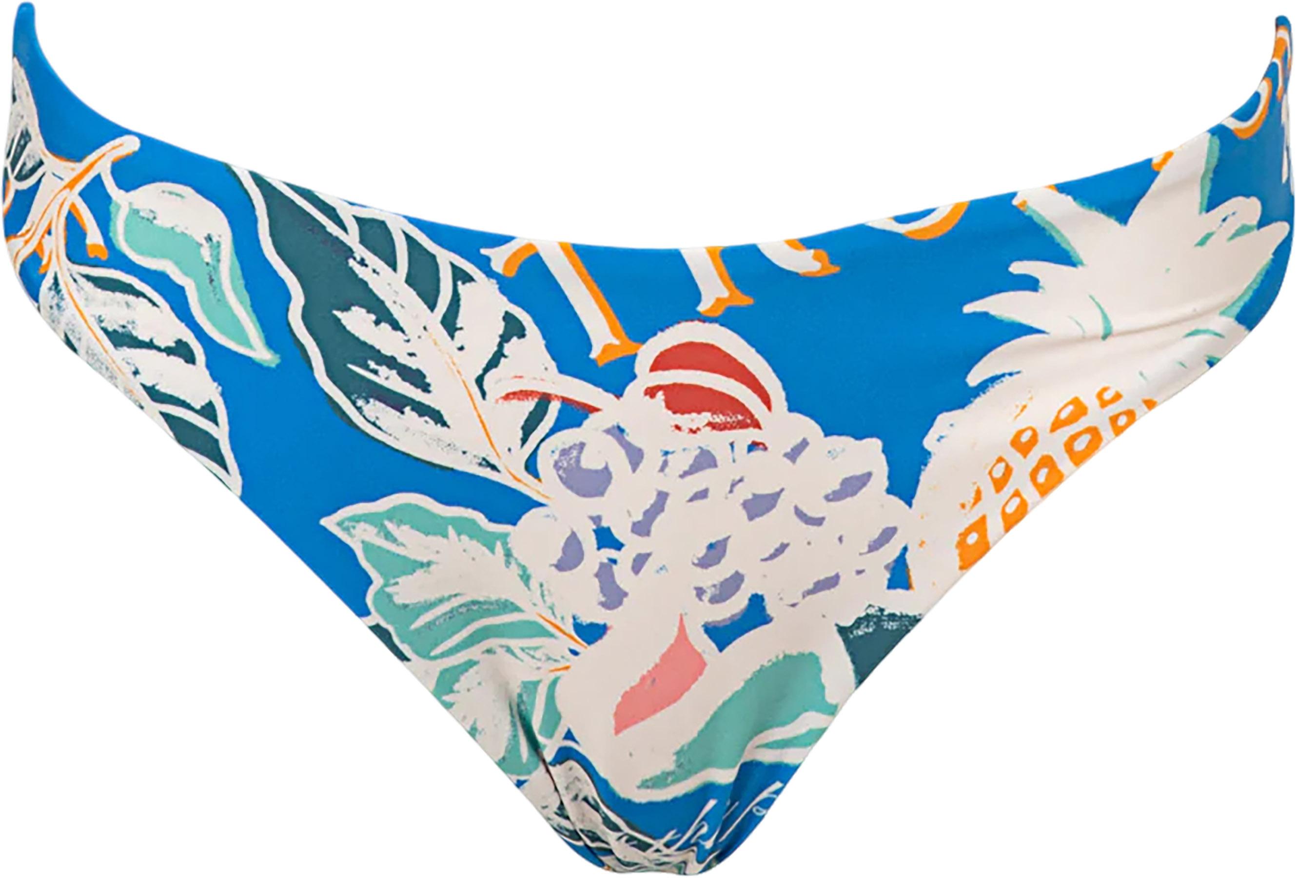Numéro de l'image de la galerie de produits 1 pour le produit Bas de bikini classique à taille régulière Sublimity Tropical Bliss - Femme