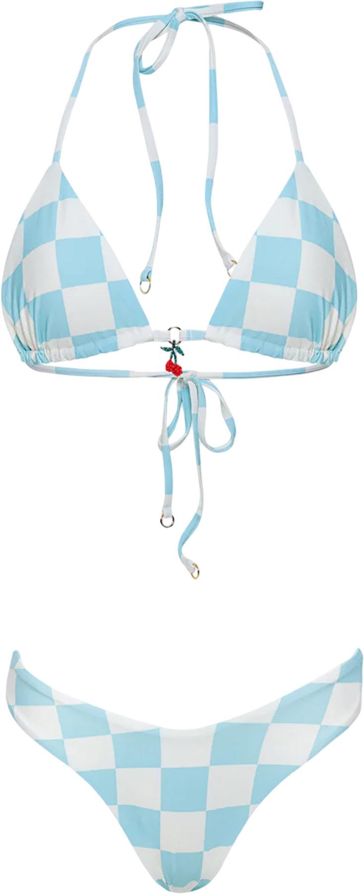 Numéro de l'image de la galerie de produits 1 pour le produit Bas de bikini à taille régulière à côtés fins Splendour Royal Game - Femme